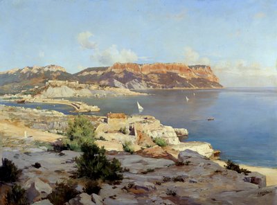 Vista de la bahía de Cassis de Joseph Garibaldi