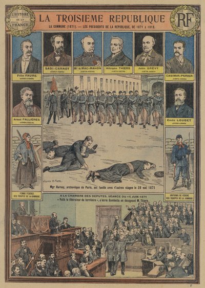 La Tercera República Francesa: la Comuna de París (1871) y los Presidentes de la República de Joseph Girard