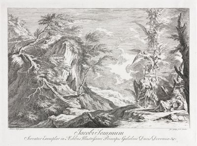 El sueño de Jacob de Joseph Goupy