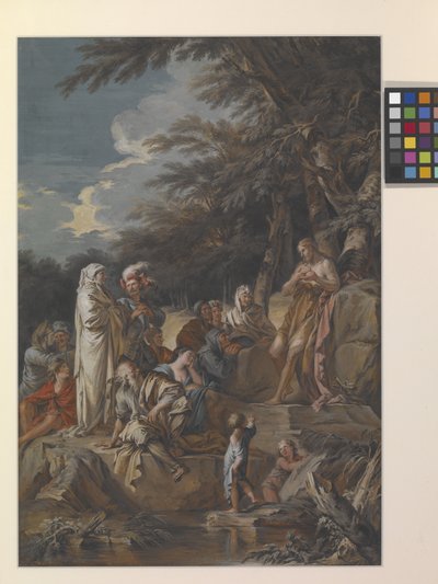 San Juan predicando en el desierto de Joseph Goupy
