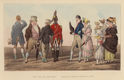 Dos naciones educadas: ingleses y franceses de Joseph Grego