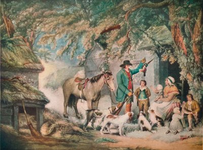 Tarde o el regreso del deportista, 1795, 1919 de Joseph Grozer
