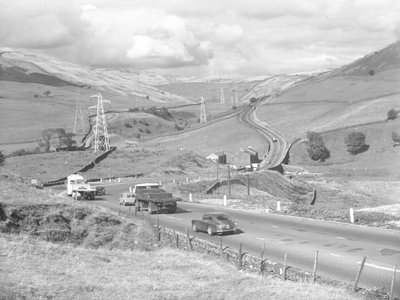 Tráfico en la carretera de Shap de Joseph Hardman