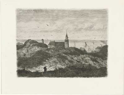 Vista de Scheveningen de Joseph Hartogensis