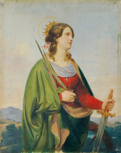 Santa Catalina de Joseph Hasslwander