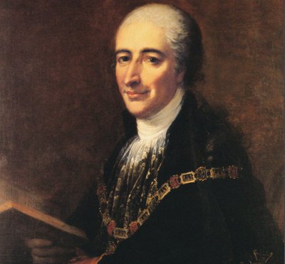 Retrato de Maximilian Joseph Conde von Montgelas 1759-1838, 1806 de Joseph Hauber after