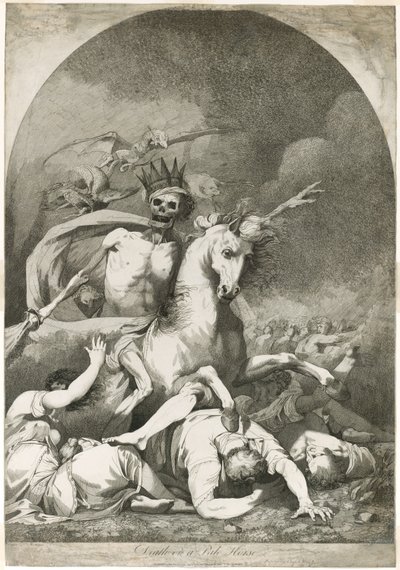 Muerte a lomos de un caballo pálido de Joseph Haynes