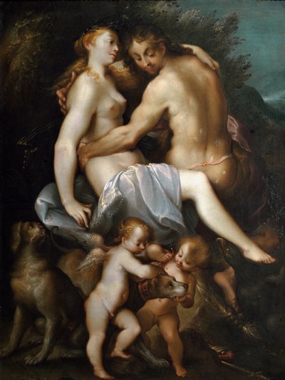 Adonis y Venus de Joseph Heintz