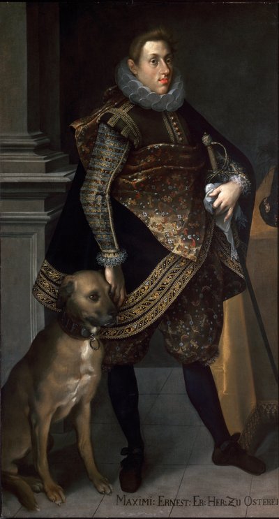 Retrato del Archiduque Ernesto de Joseph Heintz