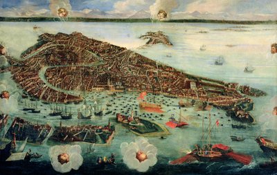Vista aérea de Venecia de Joseph Heintz der Jüngere