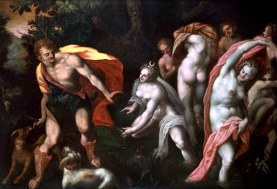 Diana y Acteón, c1584-1609 de Joseph Heintz the Elder