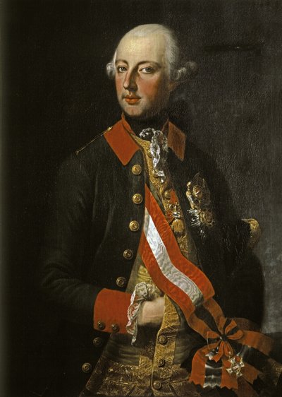JOSÉ II: Emperador de Austria, hijo de María Teresa. de Joseph Hickel
