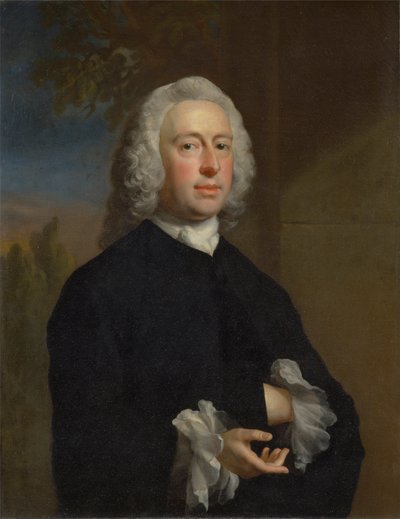 Un desconocido vestido de negro de Joseph Highmore