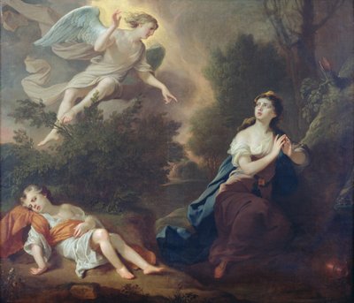 Agar e Ismael, 1746 de Joseph Highmore