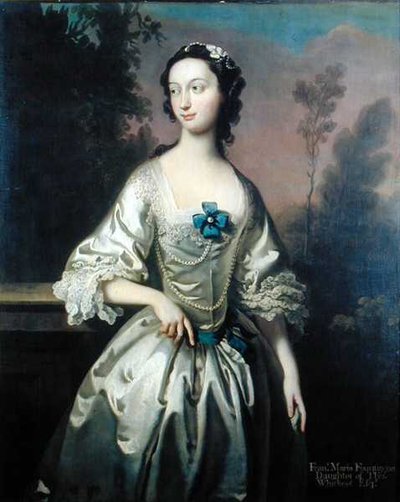 Retrato de Frances Maria Fountayne de Joseph Highmore