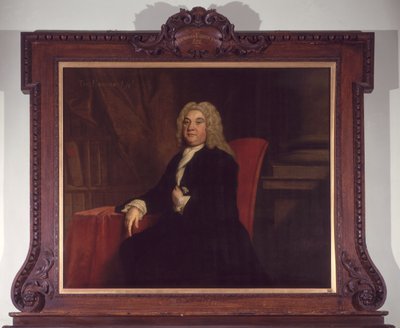 Retrato de Thomas Emerson (m.1745), un Gobernador del Hospital Foundling, 1731 de Joseph Highmore