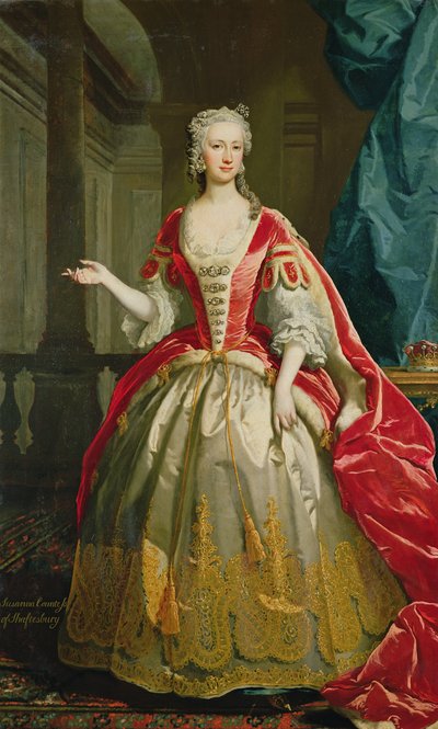Susanna, 4ª Condesa de Shaftesbury, 1744 de Joseph Highmore