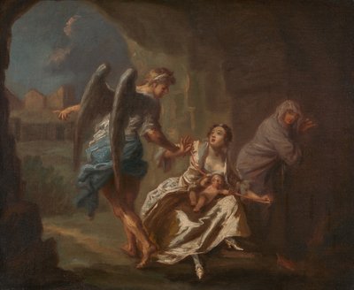 El ángel de la misericordia, ca. 1746 de Joseph Highmore