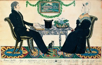James y Sarah Tuttle, 1836 de Joseph Hilliard Davis