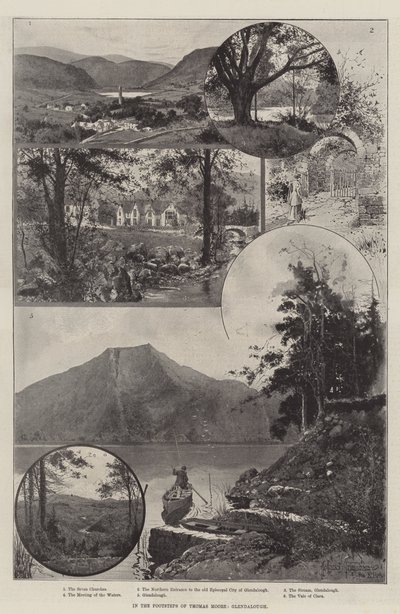 En los Pasos de Thomas Moore, Glendalough de Joseph Holland Tringham