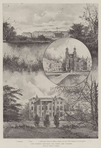 La educación de Lord Roberts, su escuela y colegios de Joseph Holland Tringham