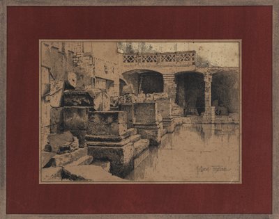 Baño Romano en Bath de Joseph Holland Tringham