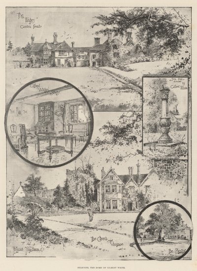 Selborne, el hogar de Gilbert White de Joseph Holland Tringham