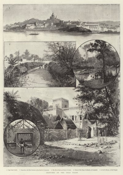 Bocetos en la Costa de Oro de Joseph Holland Tringham