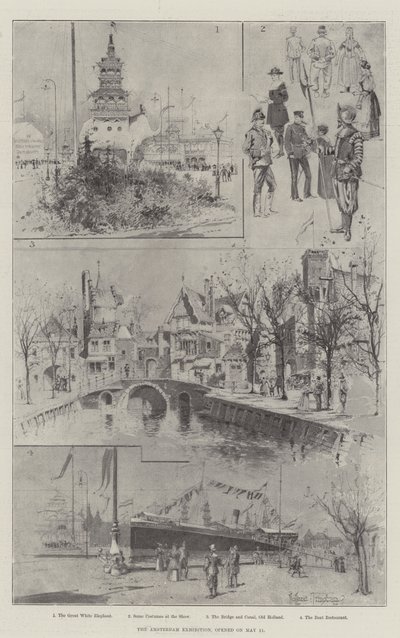 La exposición de Ámsterdam, inaugurada el 11 de mayo de Joseph Holland Tringham