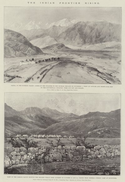 El Levantamiento de la Frontera India de Joseph Holland Tringham