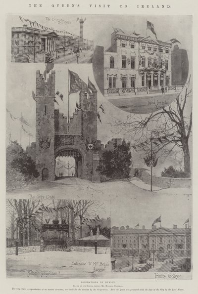 La visita de la Reina a Irlanda de Joseph Holland Tringham