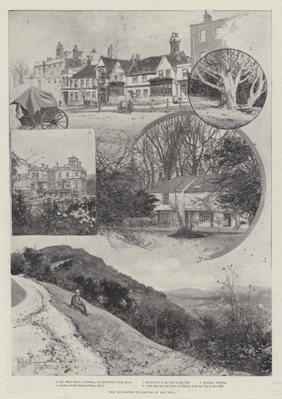 La sugerida clausura de Box Hill de Joseph Holland Tringham