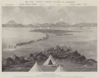 La guerra, el avance del General French en Colesberg de Joseph Holland Tringham