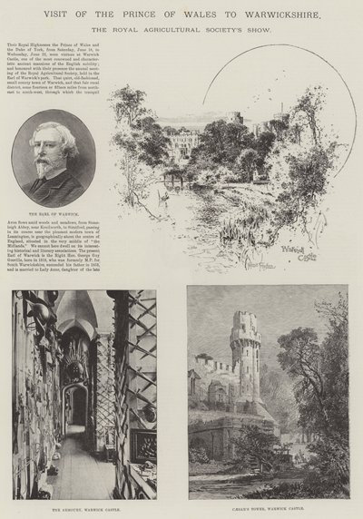 Visita del Príncipe de Gales a Warwickshire de Joseph Holland Tringham