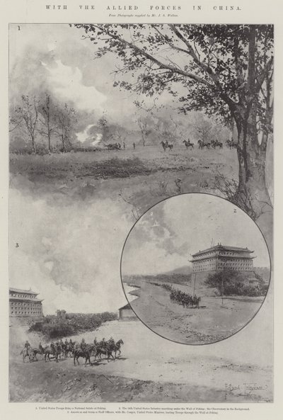 Con las Fuerzas Aliadas en China de Joseph Holland Tringham
