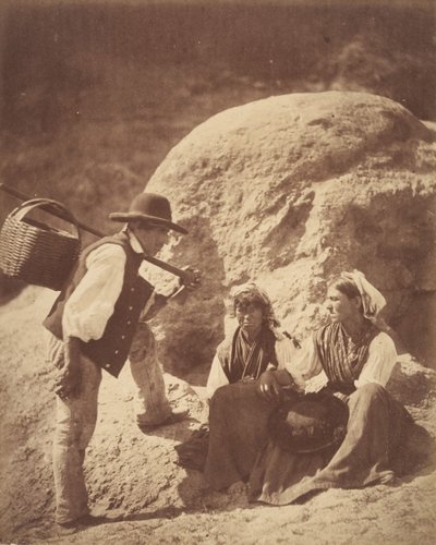 Campesinos del Alto-Douro, 1856 de Joseph James Forrester