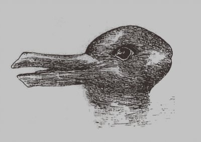 Ilusión pato-conejo. De: Jastrow, J. El ojo de la mente. Popular Science Monthly, 1899 de Joseph Jastrow