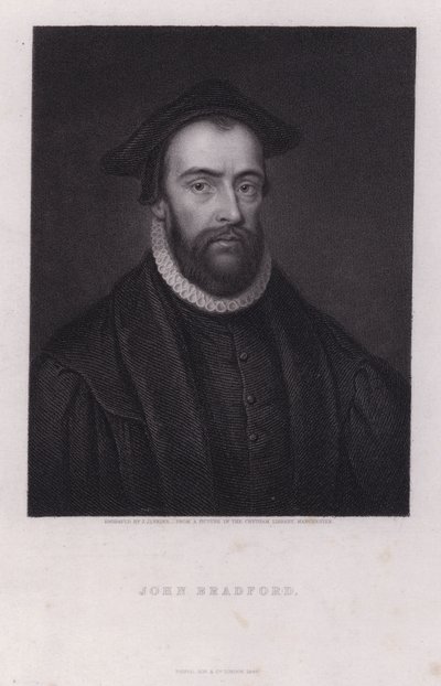 John Bradford, mártir protestante inglés de Joseph John Jenkins