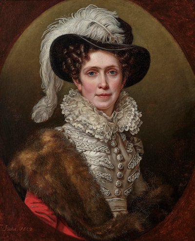 Carolina de Baden 1776-1841, Reina de Baviera, 1823 de Joseph Carl Stieler