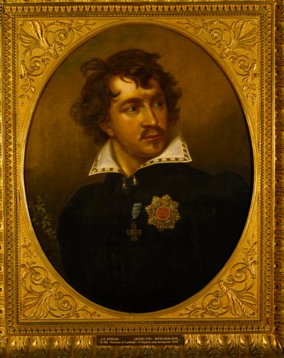 Retrato de Ludwig I de Baviera 1786-1868, 1821-1822 de Joseph Carl Stieler