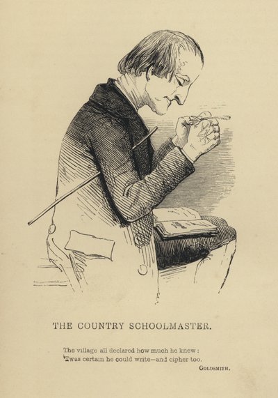 El maestro de escuela rural de Joseph Kenny (after) Meadows