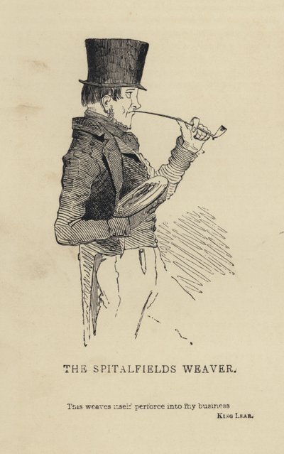 Kenny Meadows: El tejedor de Spitalfields de Joseph Kenny (after) Meadows