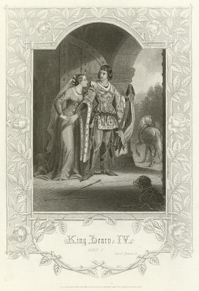 Rey Enrique IV, Parte I, Acto II, Escena III de Joseph Kenny Meadows