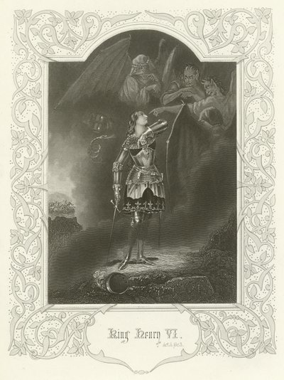 Rey Enrique VI, Acto V, Escena III de Joseph Kenny Meadows
