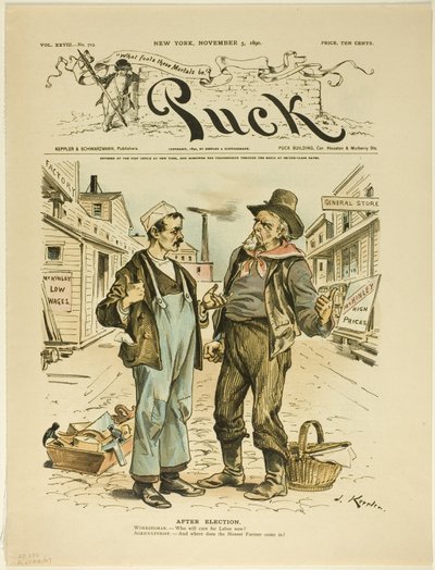 Después de las elecciones, de Puck de Joseph Keppler