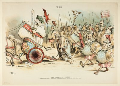 El triunfo de Boodle, de Boodle de Joseph Keppler