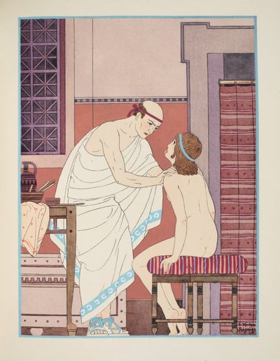 Examen oral, ilustración de 