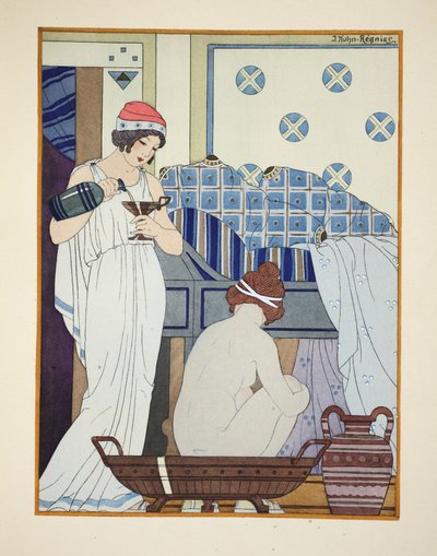 Asiento de baño, ilustración de 