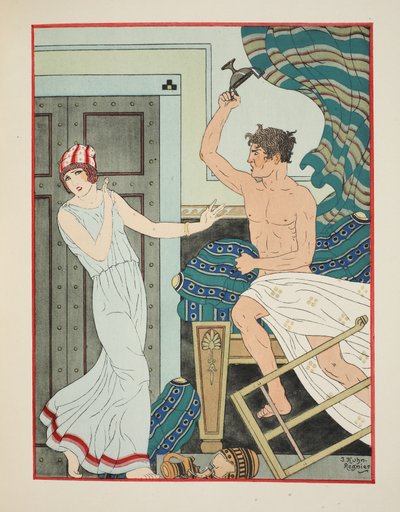 Ira colérica, ilustración de 