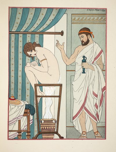 Terapia de fumigación, ilustración de 